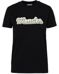 Moncler - T-Shirt With Logo, ' - Lyst
