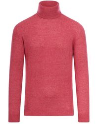 Roberto Collina - Turtleneck Long-sleeved Sweater - Lyst