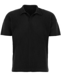 Homme Plissé Issey Miyake - Homme Plisse' Issey Miyake Polo - Lyst