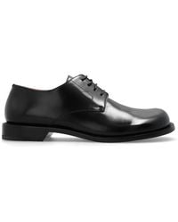 Loewe - Campo Leather Derby Shoes - Lyst