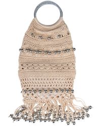 Rabanne - Beaded Crochet Tote Bag - Lyst