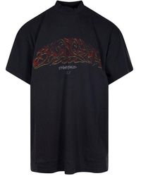 Balenciaga - Offshore Oversized T-shirt - Lyst