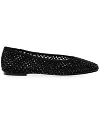 Steve Madden - Marli Embellished Pointed Toe Ballet Flats - Lyst