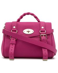 Mulberry Mini Alexa Satchel Bag - Pink