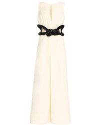 Jil Sander - Sequin-embellished Cut-out A-line Gown - Lyst