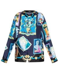Versace - Silk Shirt - Lyst