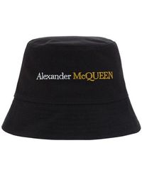 Alexander McQueen - Logo Bucket Hat - Lyst