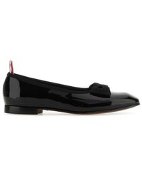 Thom Browne - Bow-detailed Ballerina Shoes - Lyst