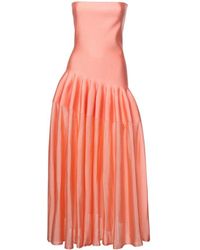 Alaïa - Long Strapless Dress - Lyst