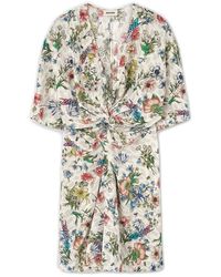 Zadig & Voltaire - Rozom Garden Printed Mini Dress - Lyst