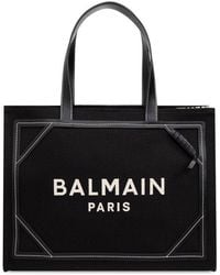 Balmain - 'B-Army 42' Shopper Bag - Lyst