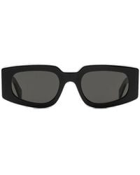 Retrosuperfuture - Sculpted Square Frame Sunglasses - Lyst