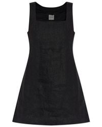 Posse - Square-Neck Sleeveless Mini Dress - Lyst