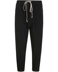 Rick Owens - Cropped Track Pants Clothing - Lyst