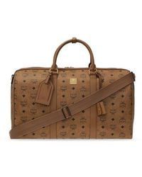 MCM - Ottomar All-over Logo Patterned Zip-up Holdall - Lyst