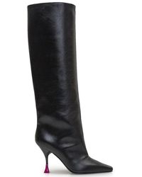 3Juin - Pointed Toe Knee-High Boots - Lyst