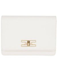 Elisabetta Franchi - Groumette Chain Small Shoulder Bag - Lyst
