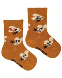 Bobo Choses - Mouse Patterned Long Socks - Lyst