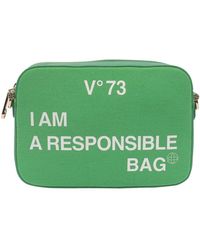 V73 - Logo-printed Zipped Shoulder Bag - Lyst