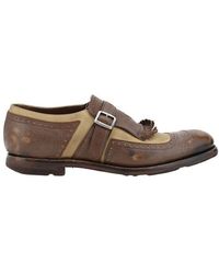 Church's - Logo-Embossed Vintage-Style Loafers - Lyst