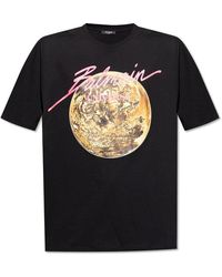 Balmain - T-Shirt With Print - Lyst