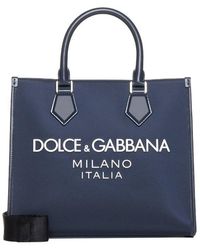 Dolce & Gabbana - Nylon Tote - Lyst