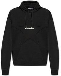 DSquared² - Hoodie With Logo, - Lyst
