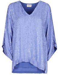 P.A.R.O.S.H. - Sequined Blouse - Lyst