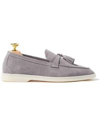 SCAROSSO - Leandra Tassel-Detailed Loafers - Lyst