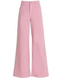 Weekend by Maxmara Sala Flared Trousers - Pink