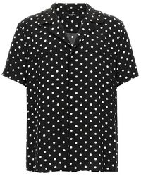 Balmain - Polka Dot Shirt Shirt, Blouse - Lyst