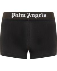 Palm Angels - Sport Shorts With Logo - Lyst