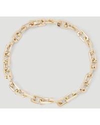 Marc Jacobs - J Marc Logo-engraved Chain-linked Necklace - Lyst