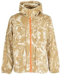 Aries - Printed Hooded Zip-up Jacket - Lyst