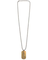 Palm Angels - Military Platelet Necklace - Lyst