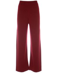 KENZO - Crest Logo Flare Trousers - Lyst