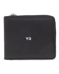 Y-3 - Logo-printed Zip-up Bi-fold Wallet - Lyst