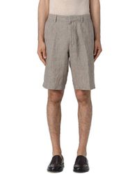 Zegna - Pleated Shorts - Lyst