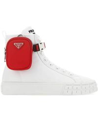 prada pink high tops