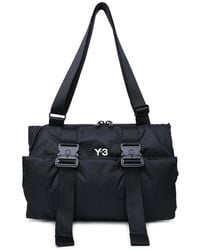 Y-3 - Logo Printed Convertible Crossbody Bag - Lyst