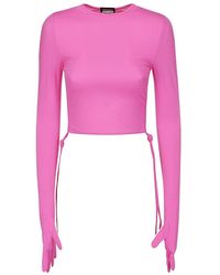 Vetements - Cropped Styling Top - Lyst