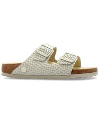 Birkenstock - Arizona Rivet Logo Sandals - Lyst