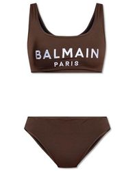 Balmain - Two-Piece Swimsuit - Lyst