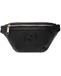 Gucci - GG-logo Leather Cross-body Bag - Lyst
