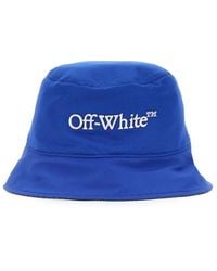 Off-White c/o Virgil Abloh - Logo-embroidered Reversible Bucket Hat - Lyst