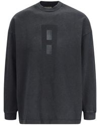Fear Of God - Long-sleeved Relaxed-fit Cotton-jersey T-shirt X - Lyst