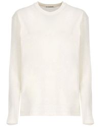 Jil Sander - Cotton And Cashmere T-shirt - Lyst