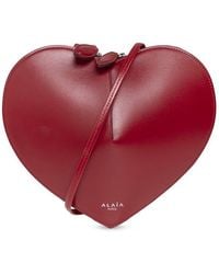 Alaïa - Laque Le Coeur Heart-Shape Bag - Lyst