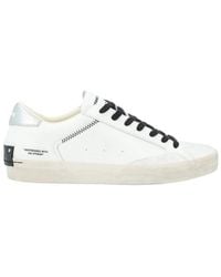 Crime London - Distressed Lace-Up Sneakers - Lyst