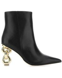 Cult Gaia - Leather Zelma Ankle Boots - Lyst